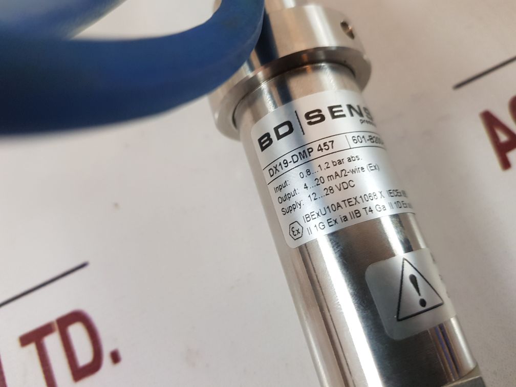 Bd Sensors Dx19-dmp457 Pressure Transmitter