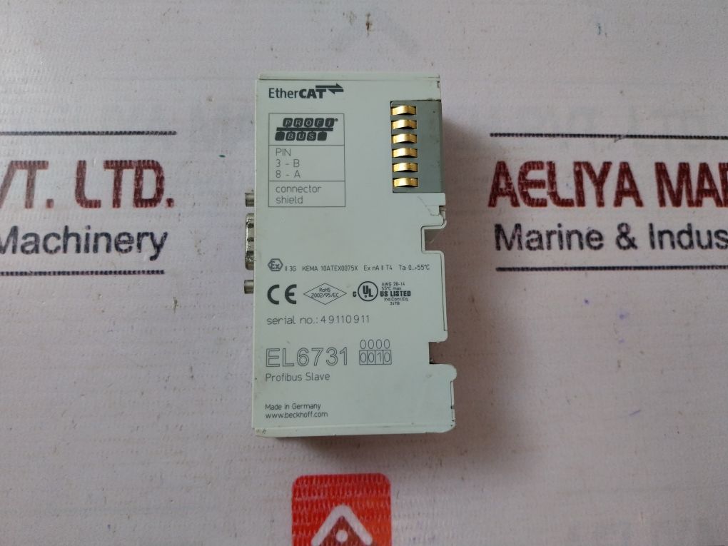 Beckhoff El67310010 Profibus Slave