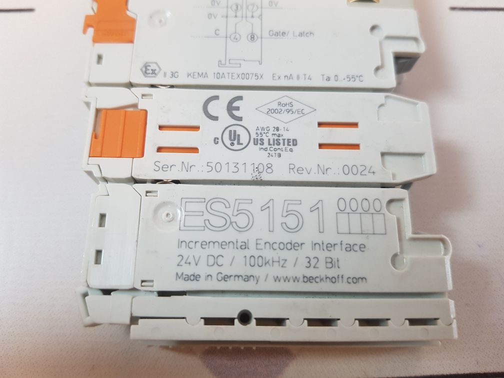 Beckhoff Es5151 Incremental Encoder Interface