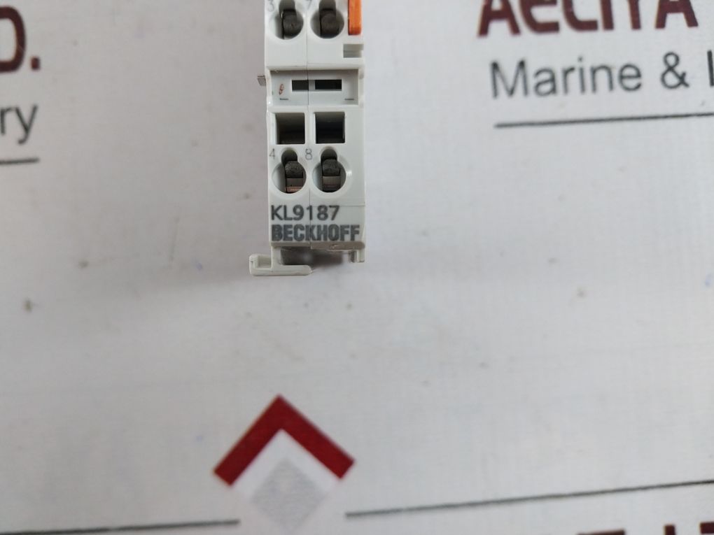 Beckhoff Kl9187 Potential Distribution Terminal Module 68 8279708