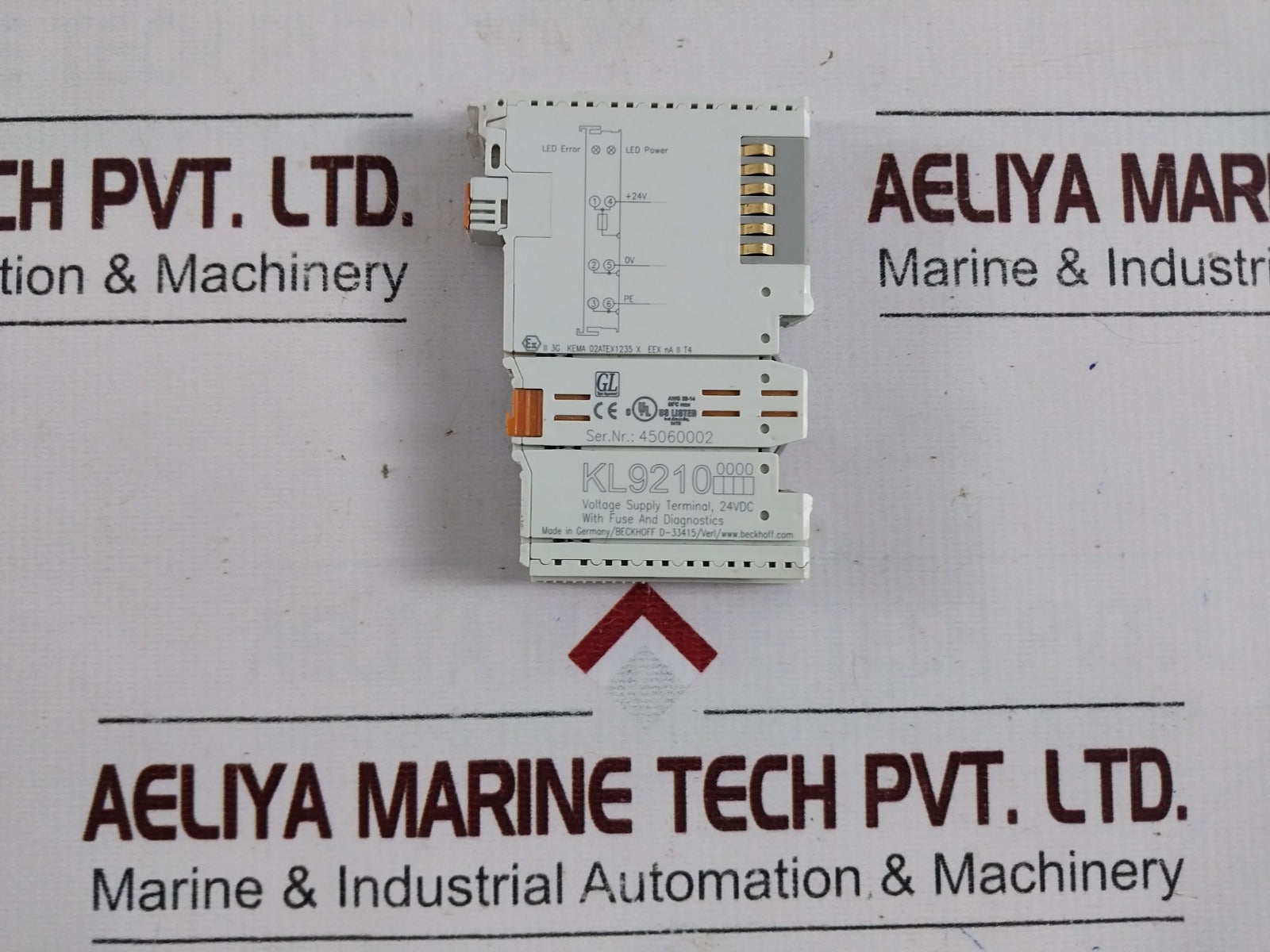 Beckhoff Kl9210 Voltage Supply Terminal Module