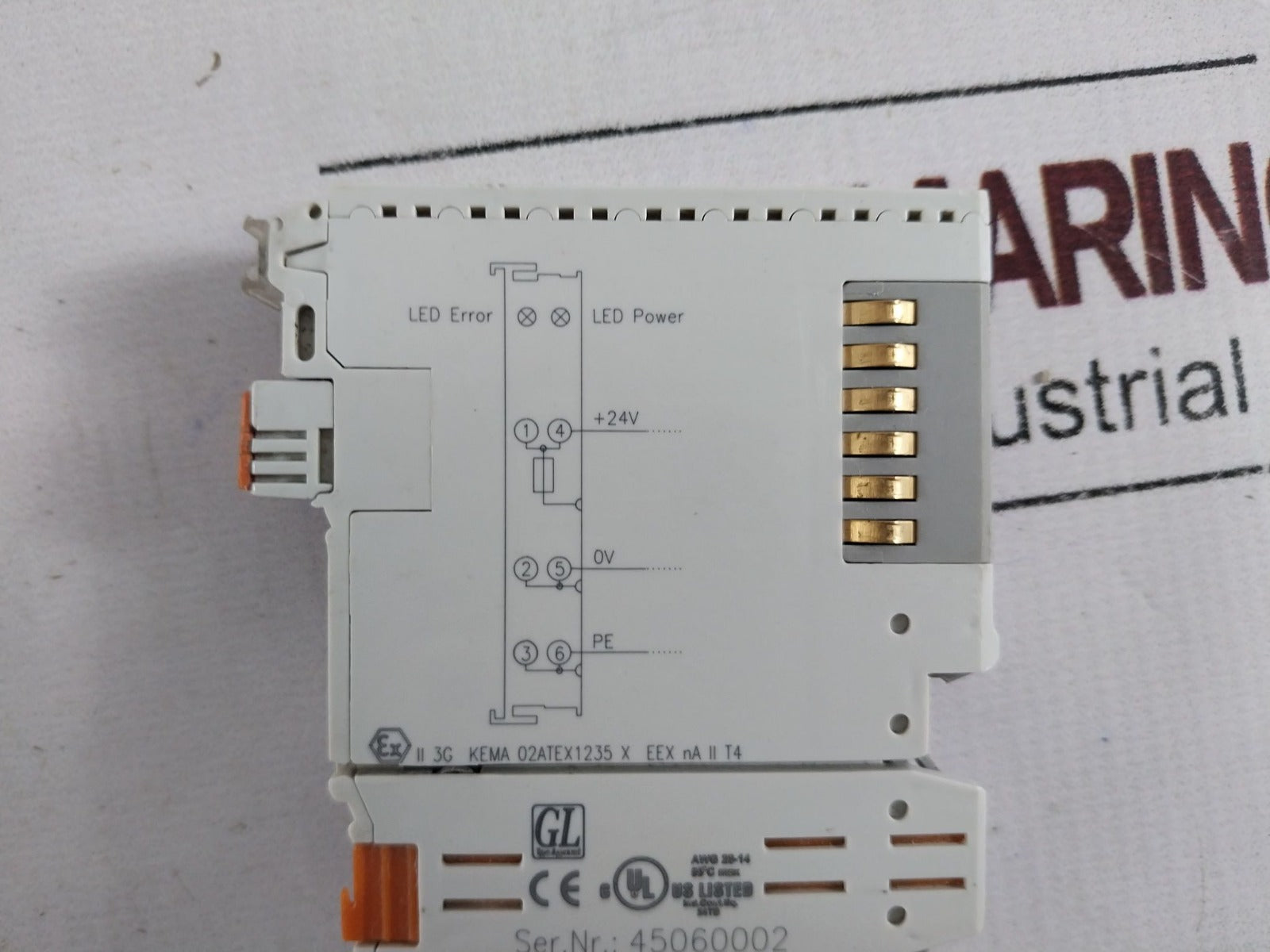 Beckhoff Kl9210 Voltage Supply Terminal Module