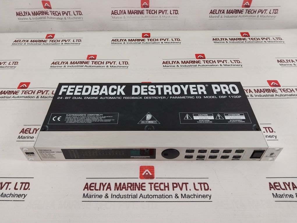 Behringer Dsp 1100P Feedback Destroyer/ Parametric Equalizer Aeliya