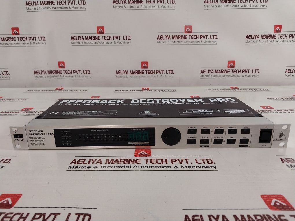 Behringer Dsp 1100P Feedback Destroyer/ Parametric Equalizer