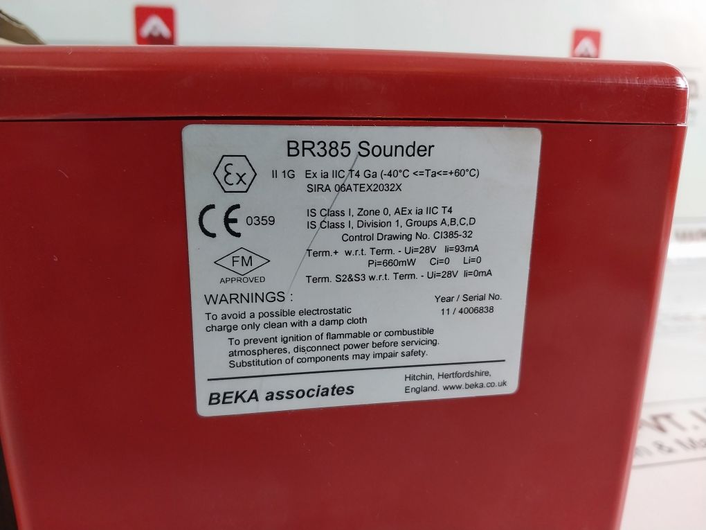 Beka Br385 Sounder