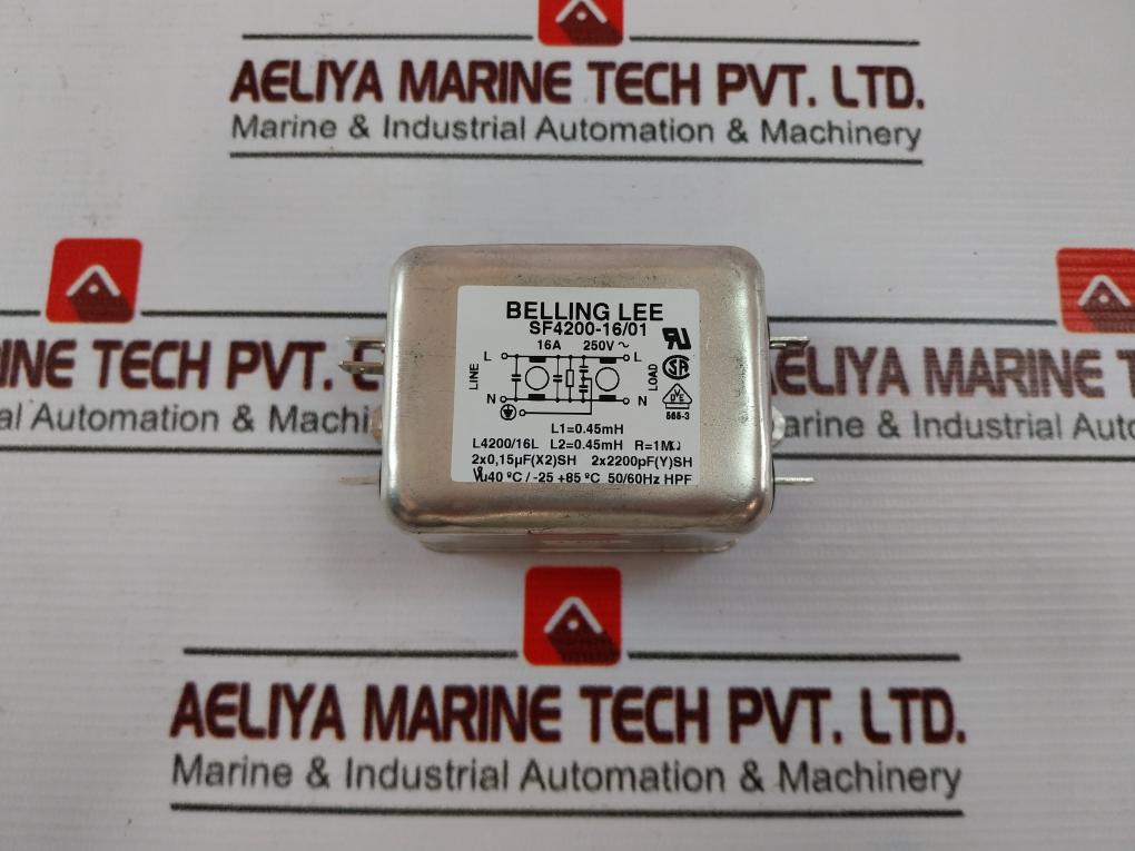 Belling Lee Sf4200-16/01 Noise Filter 16A 250V 50/60Hz Hpf