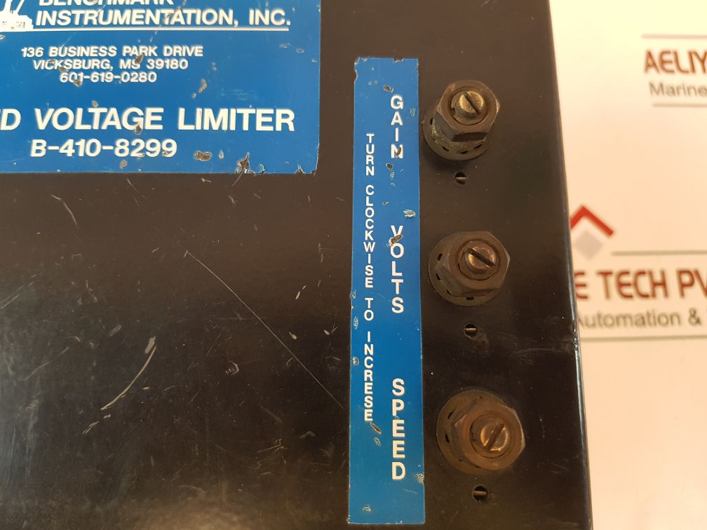 Benchmark B-410-8299 Speed Voltage Limiter