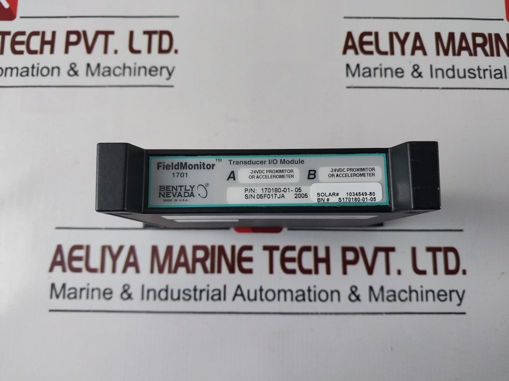 Bently Nevada 170180-01-05 Input Monitor