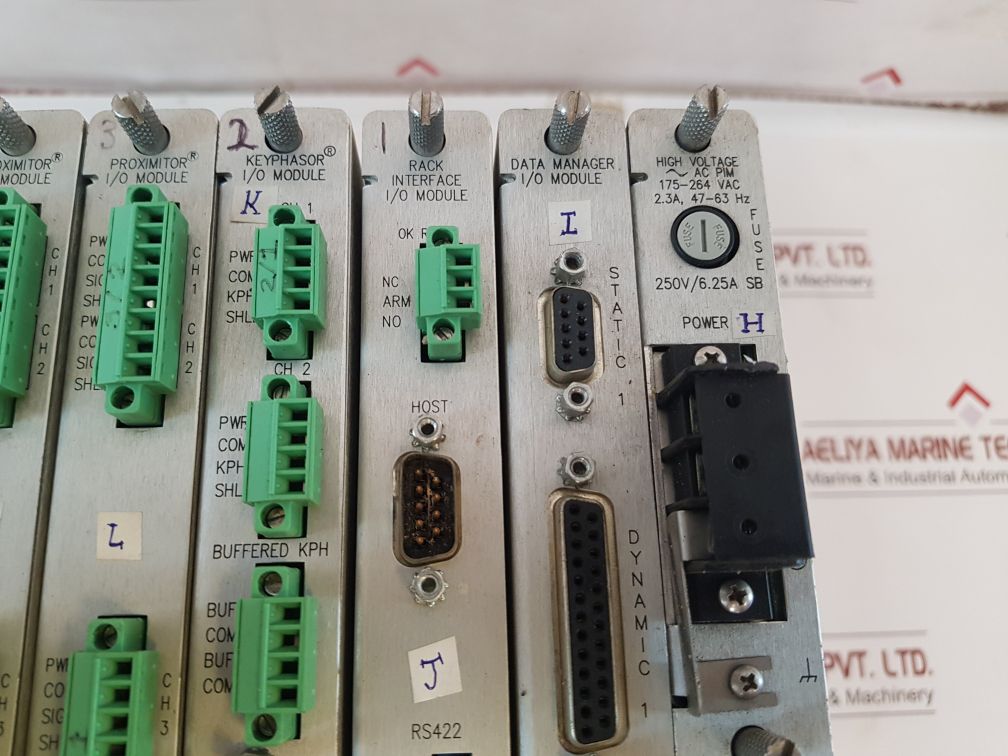 Bently Nevada 3500/20/25/40M/60/32/92 Rack
