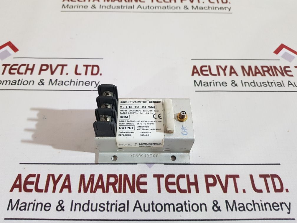 Bently Nevada 7200 Series 5Mm Proximitor Sensor