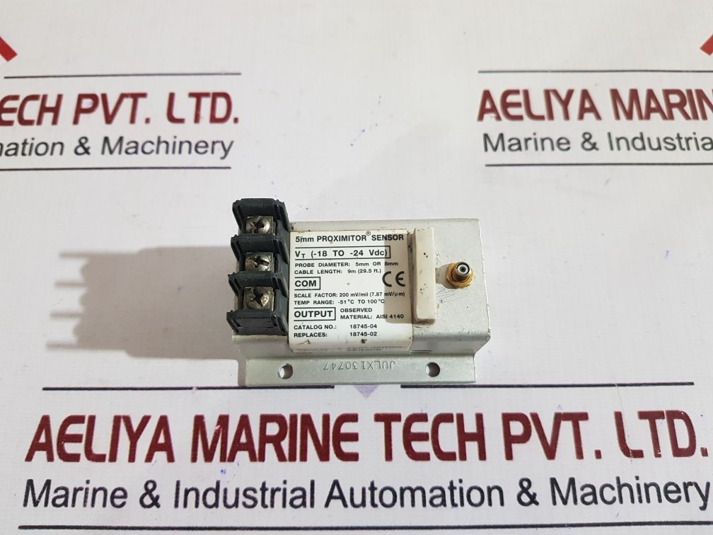 Bently Nevada 5Mm Proximitor Sensor 7200 Series