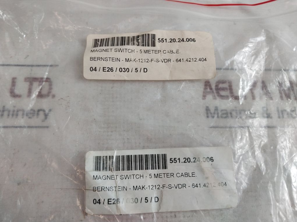 Bernstein Mak-1212F-5-vdr Magnetic Switch