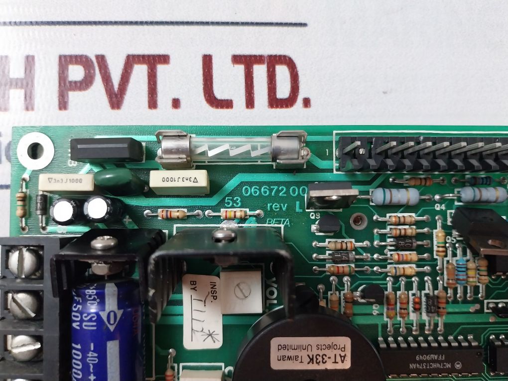 Beta 0667200 Rev.L Pcb Card