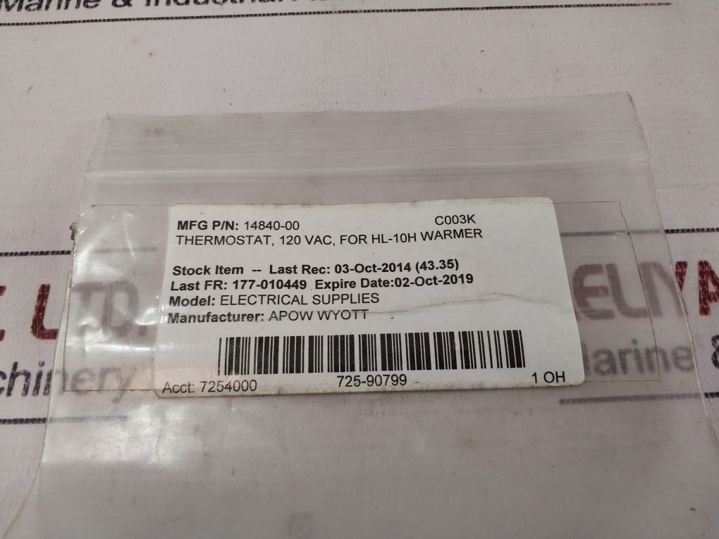 Bilbee Controls B-200 Thermostat