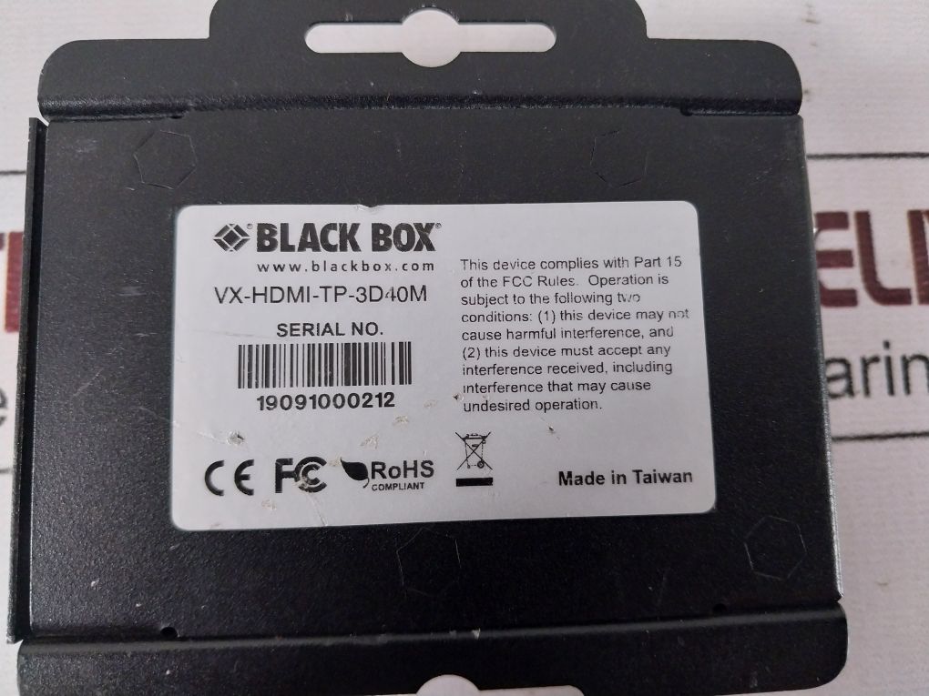 Black Box Vx-hdmi-tp-3D40M 3D Hdmi Extender Transmitter