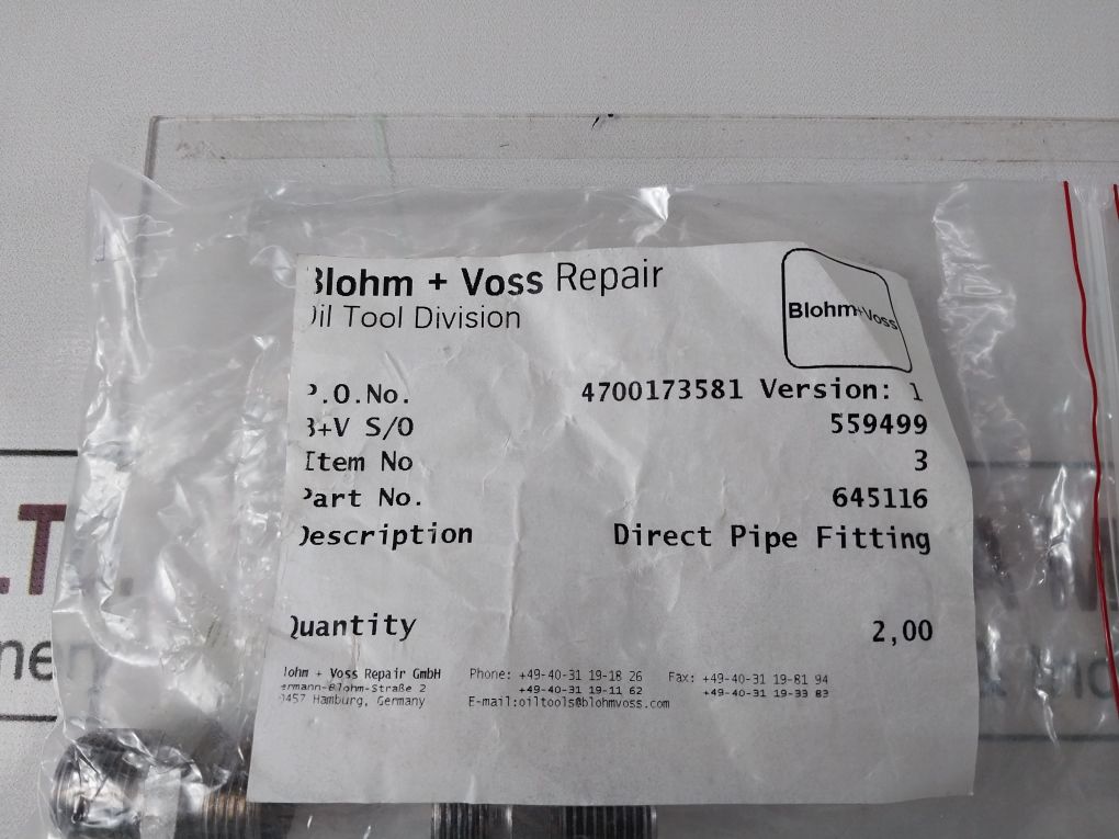 Blohm+Voss Zb1975.8 089 Valve Block