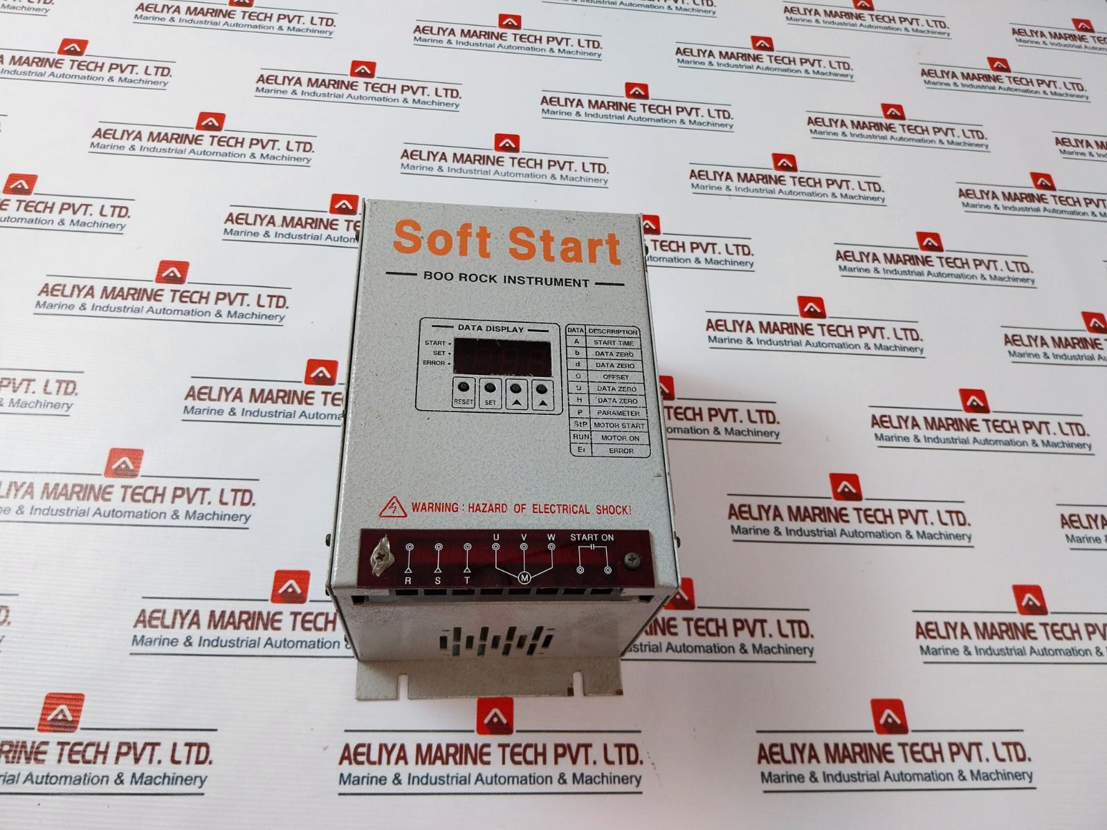 Boo Rock Instrument Soft Start Bri-455F Digital Display Push Button Reset F3000