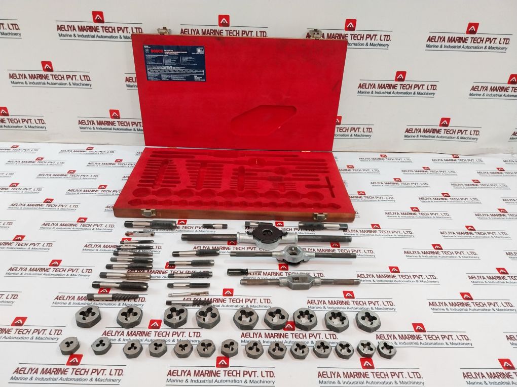 Bosch 96502 Hss High Speed Steel Tap And Die Set (Incomplete)