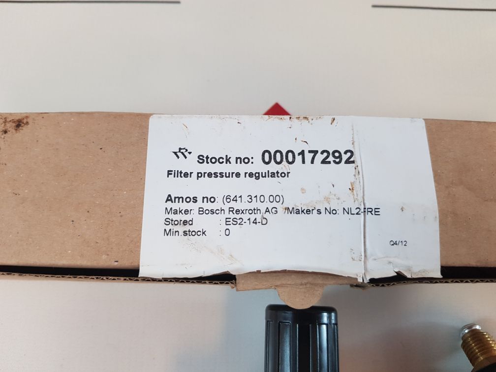 Bosch Rexroth 0821300330 Filter Pressure Regulator