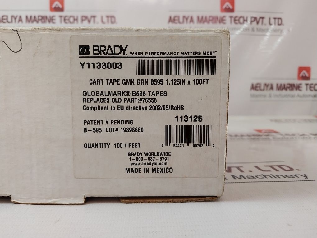Brady 113125