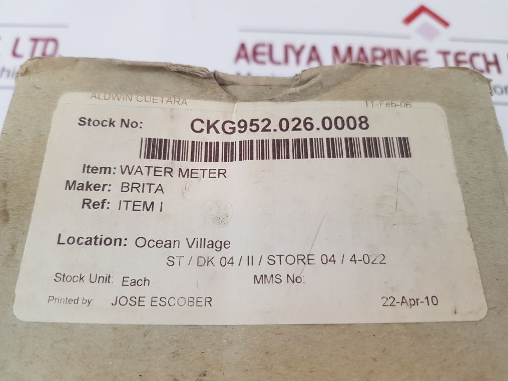 Brita 52210928 Water Meter