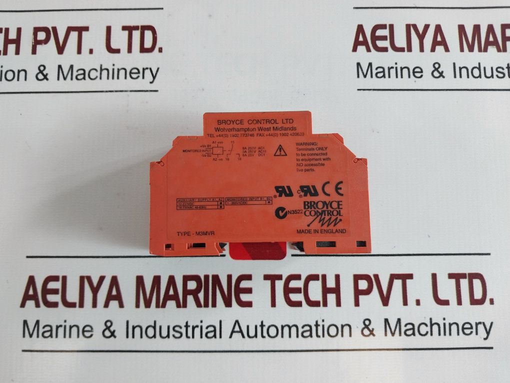 Broyce Control M3Mvr Voltage Monitoring Relay 629-831