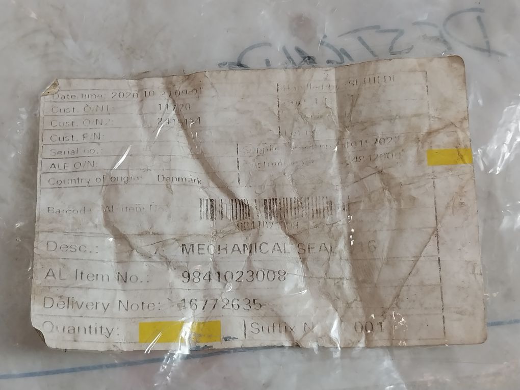 Burgmann Mg1S20/16-z Mechanical Seal