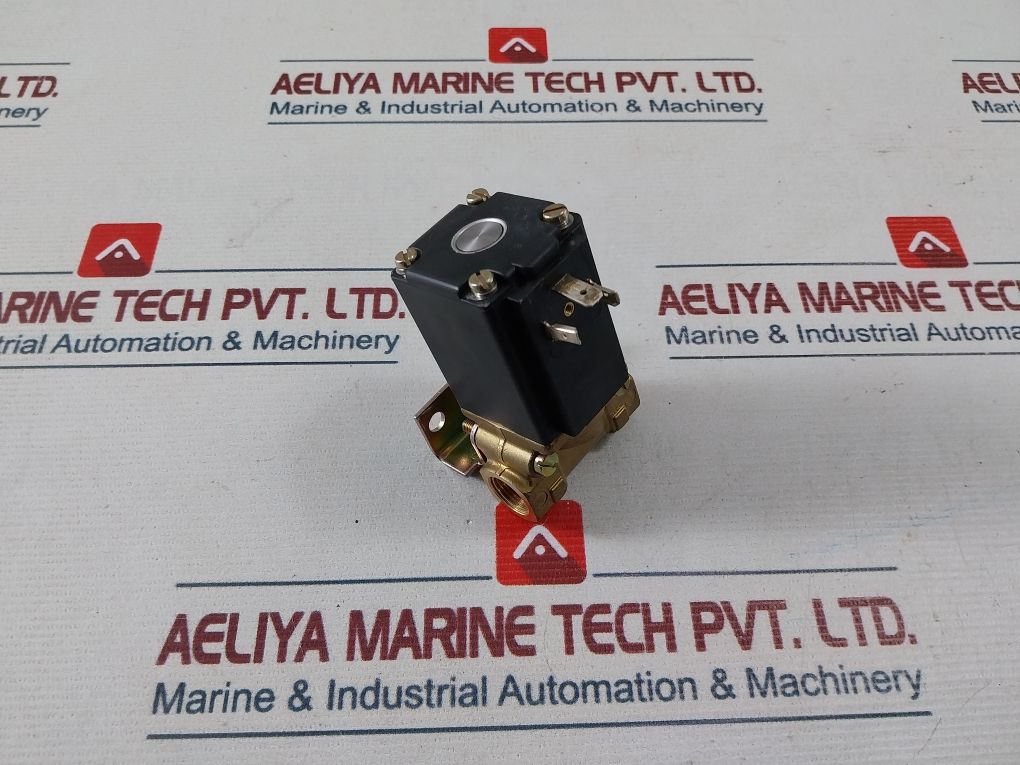 Burkert 0256 A 4,0 Fkm Ms Solenoid Valve With 2508-00/3 Connector