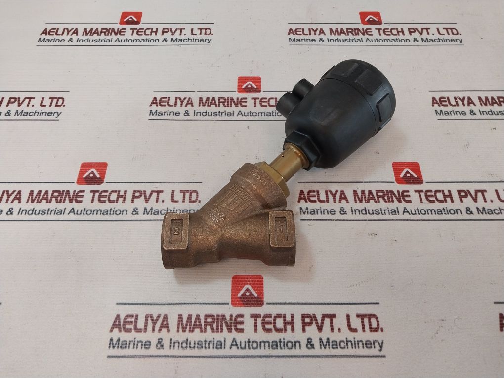 Burkert 2000 A 5/4 Ptfe Bz 2/2-way Angle Seat Valve