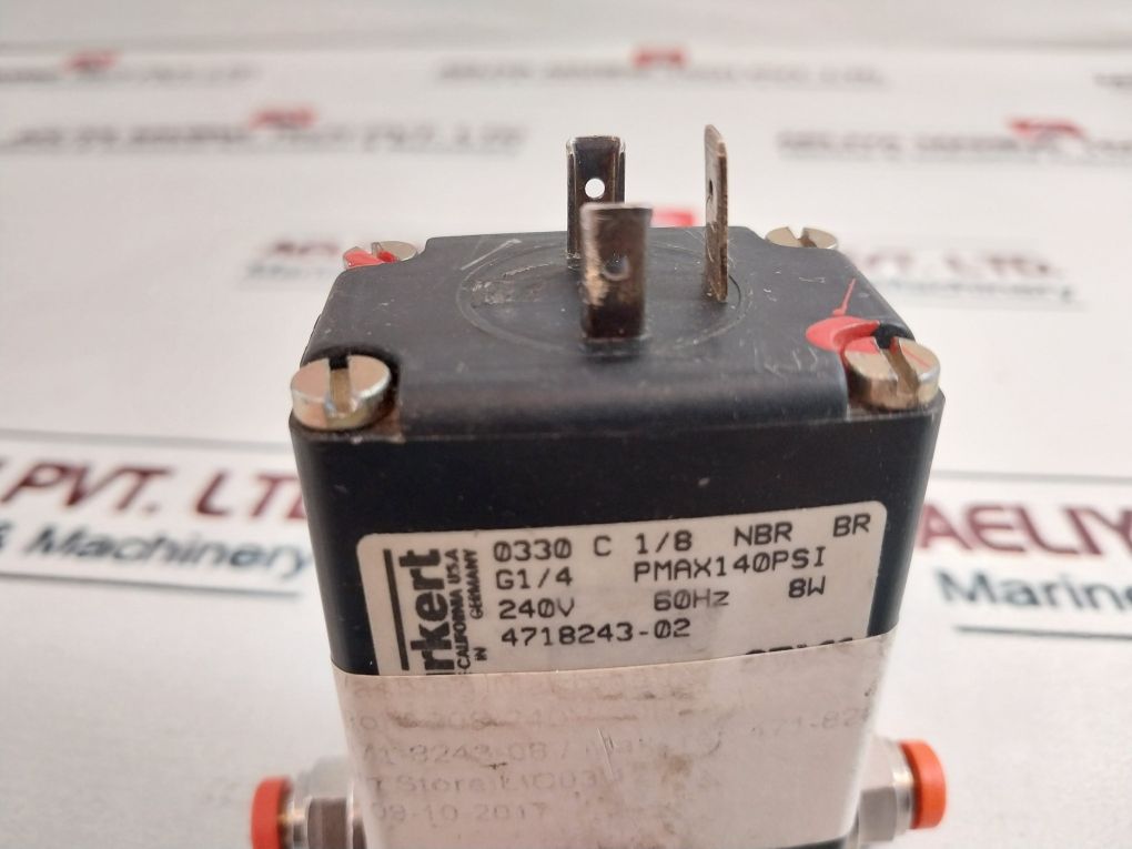Burkert 4718243-02 Solenoid Valve