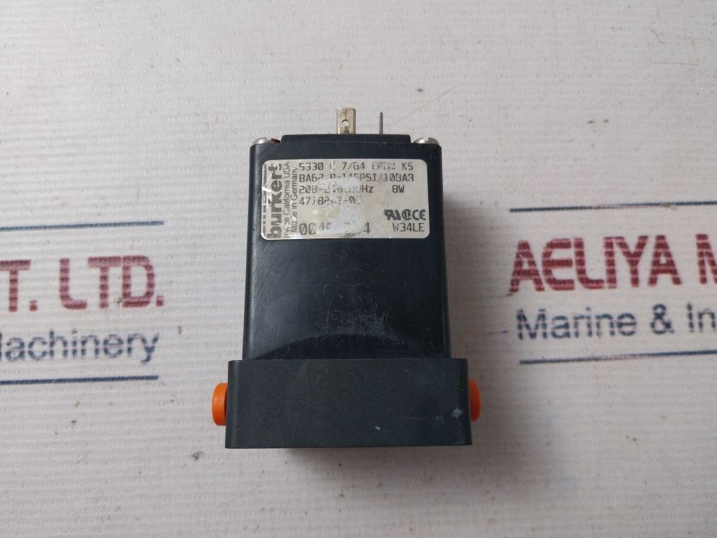 Burkert 5330 C 7/64 Epdm Ks Pneumatic Solenoid Valve W34Le
