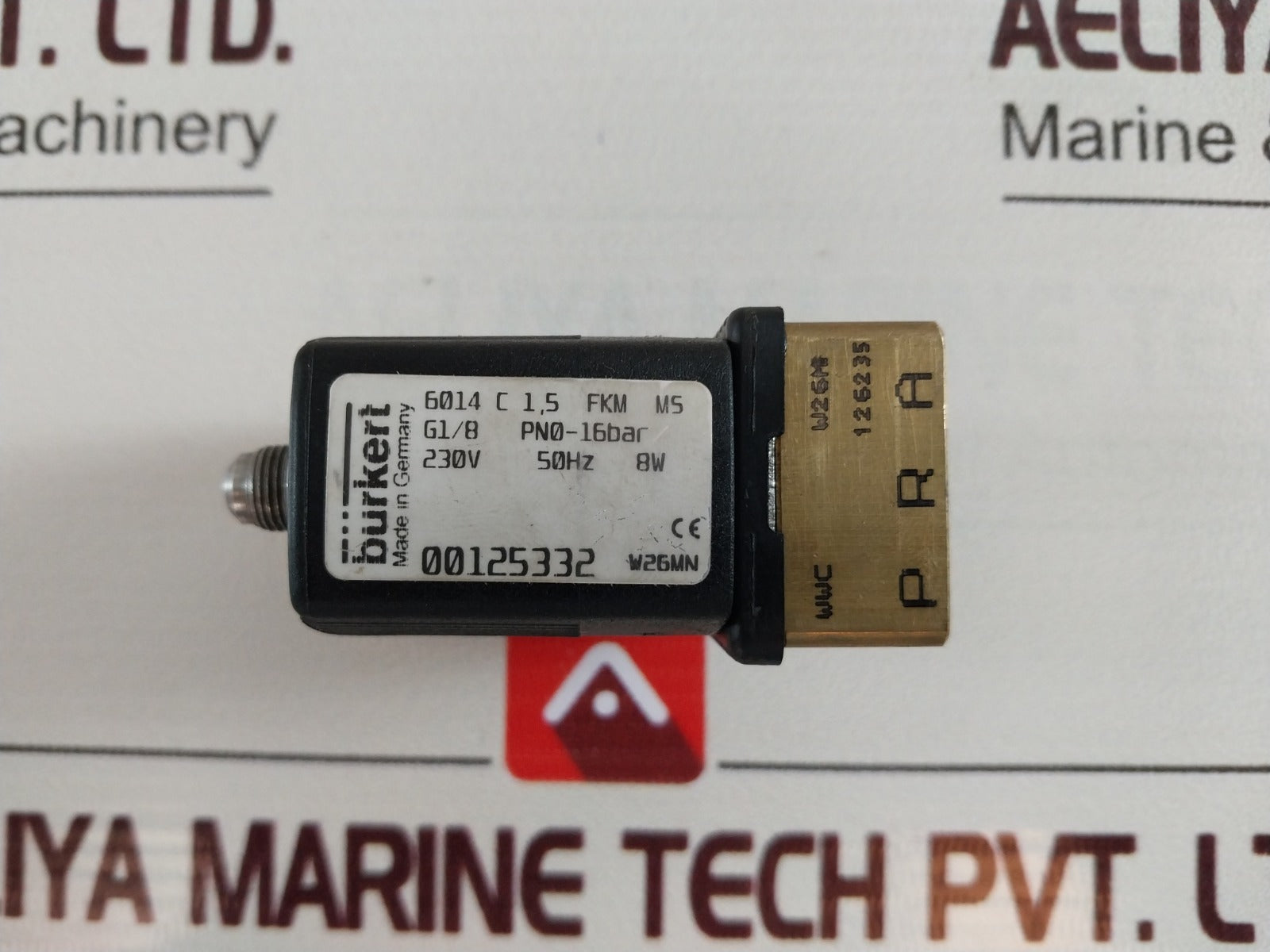 Burkert 6014 C 1,5 3/2-way Solenoid Valve Free Shipping
