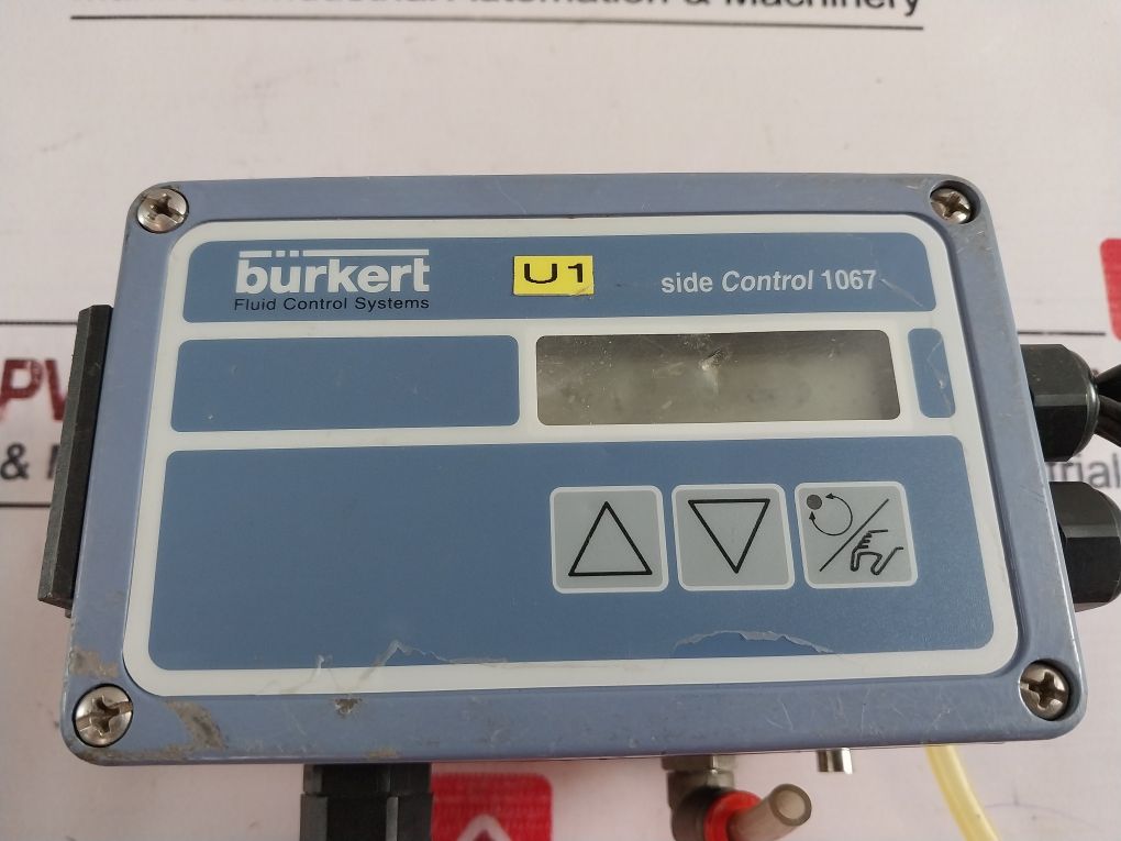 Burkert Side Control 1067 Positioner 1067 Single Acting 24V Dc