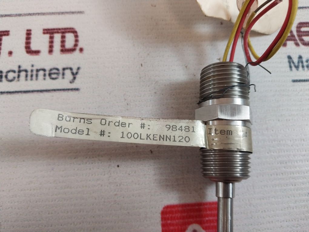 Burns Ic9-50000-010 Spring Loaded Sensor Pin