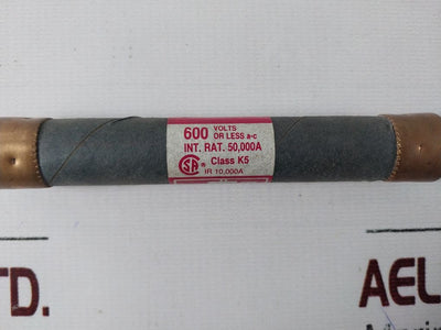 Lot Of 4X Bussmann Nos-25 One-time Fuse