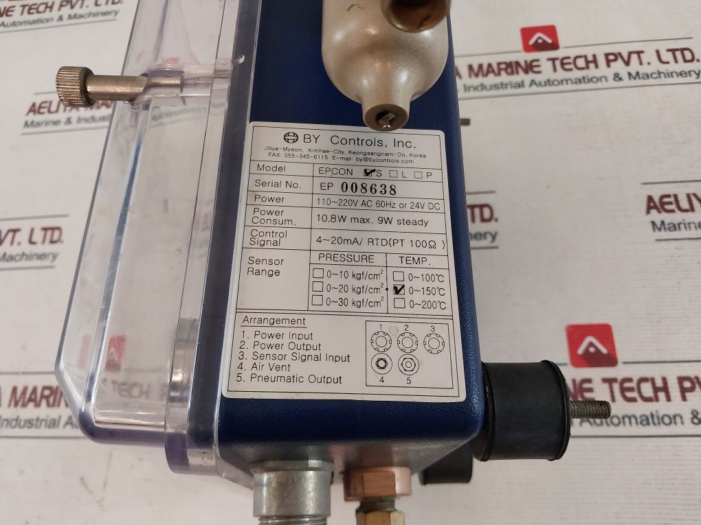By Controls Epcon S Electro-pneumatic Controller