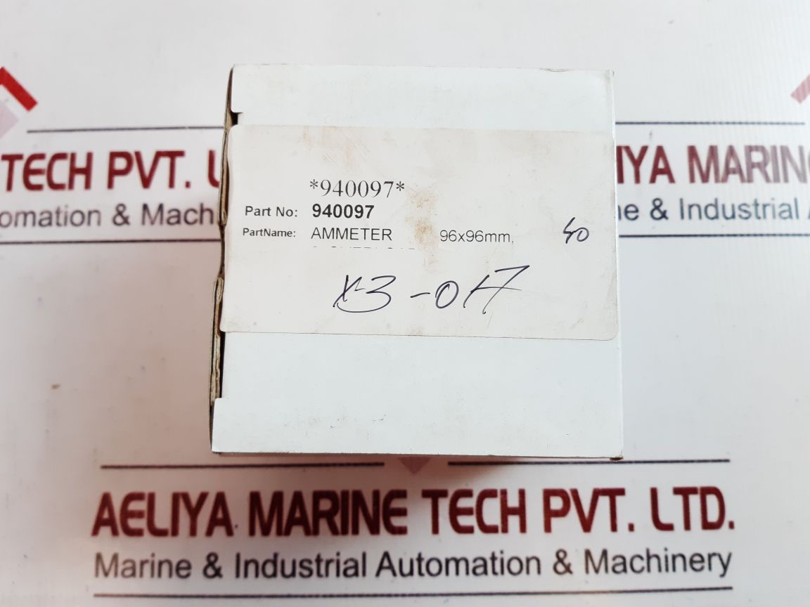 C.T 40/5A Ammeter 0 -40/80 A