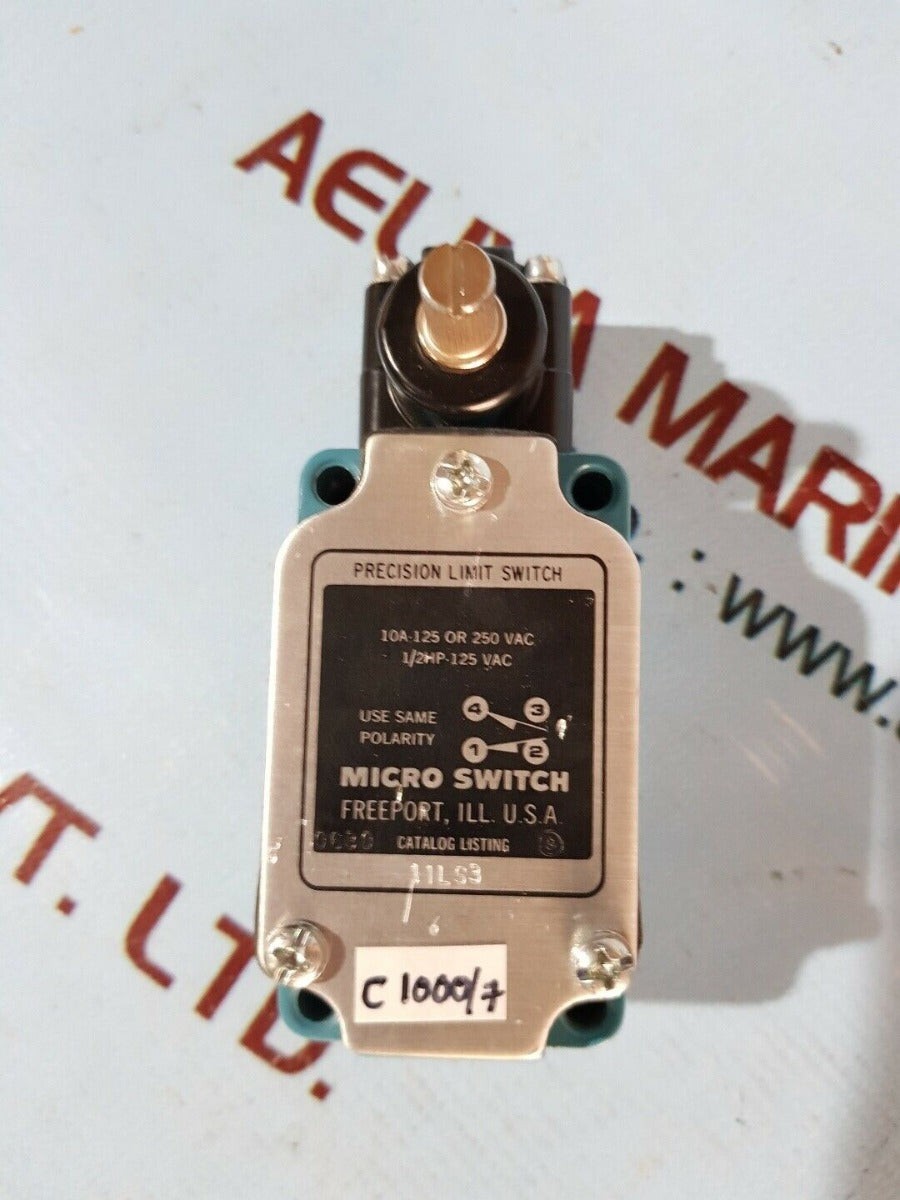 Honeywell 11ls3 precision limit switch with adjustable arm