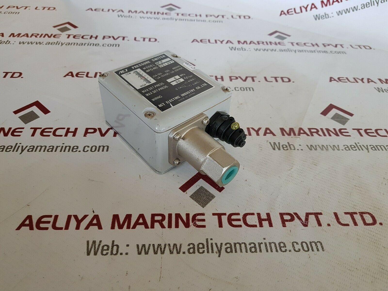 Act electric sp-r pressure switch