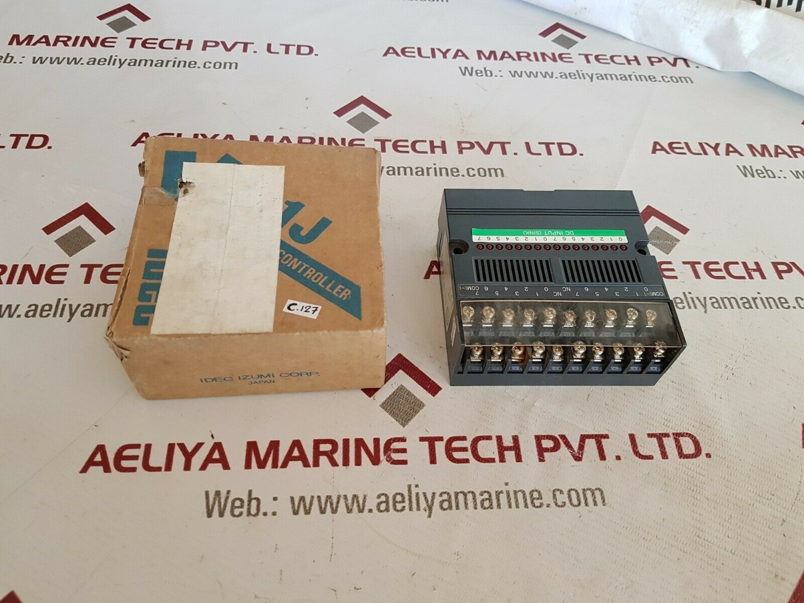 Idec izumi pfj-n162u dc input module 24vdc