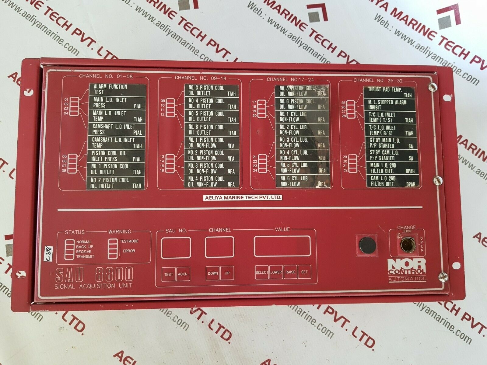 Nor control sau 8800 signal acquisition unit