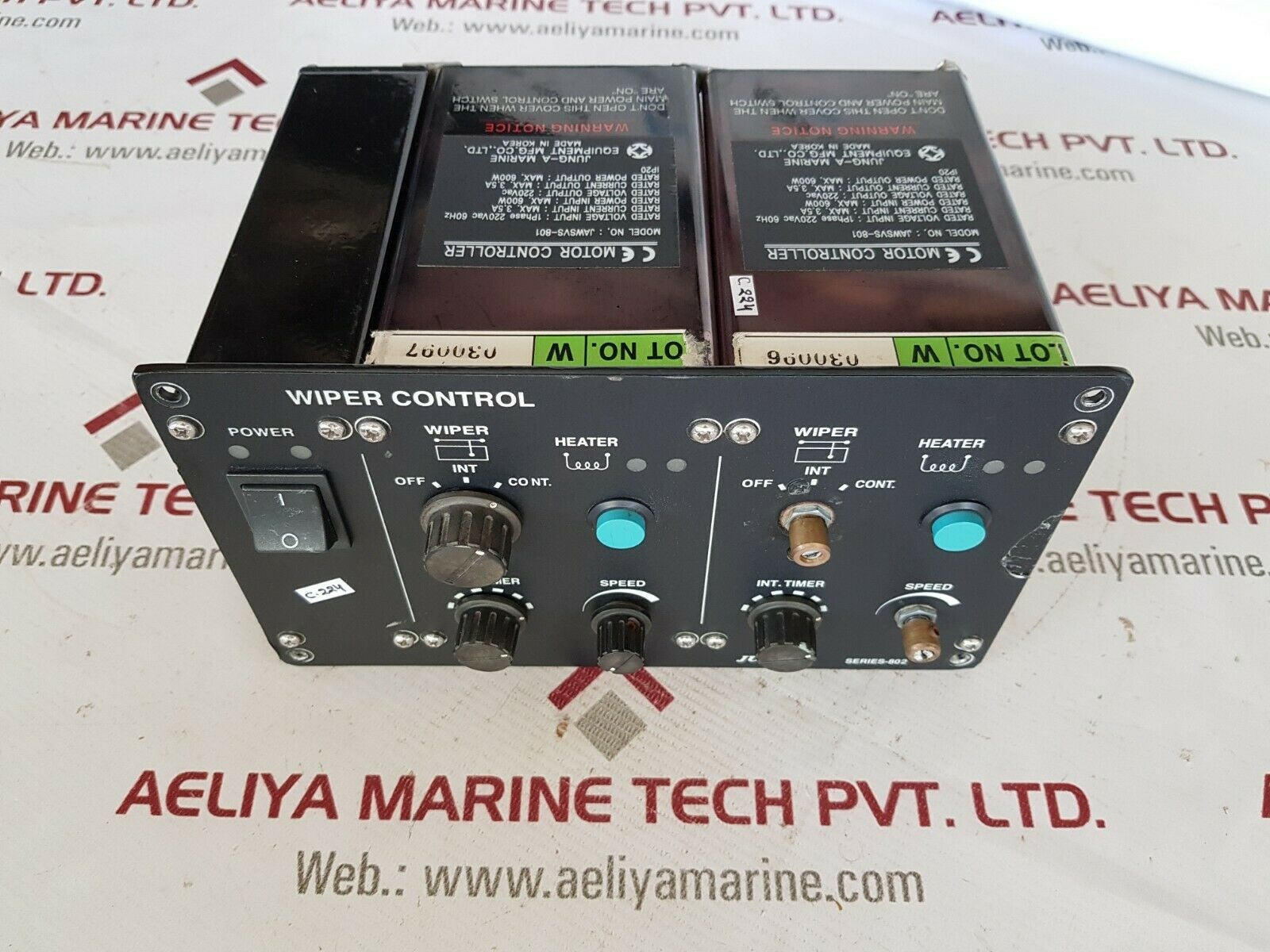 Jung-a wiper controller jawsvs-801 motor controller