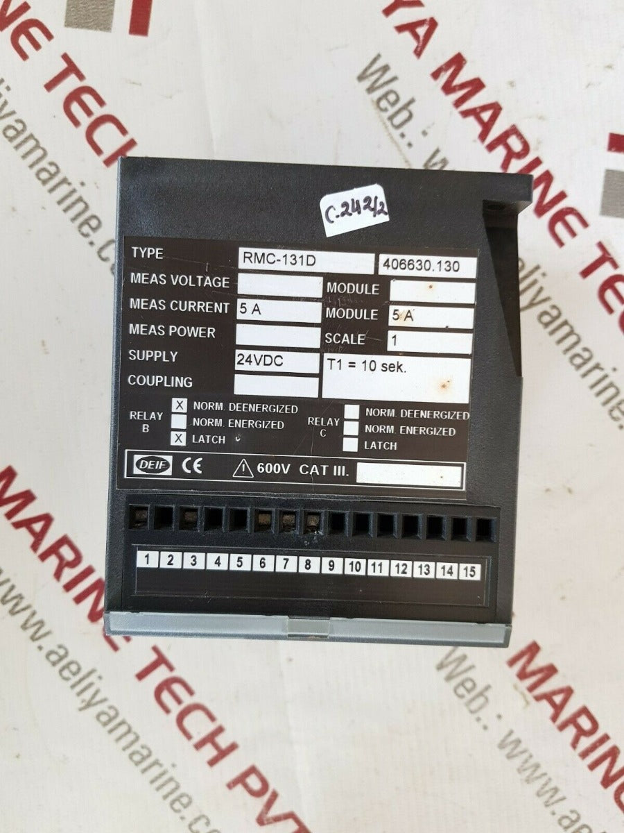Deif rmc-131d safety relay