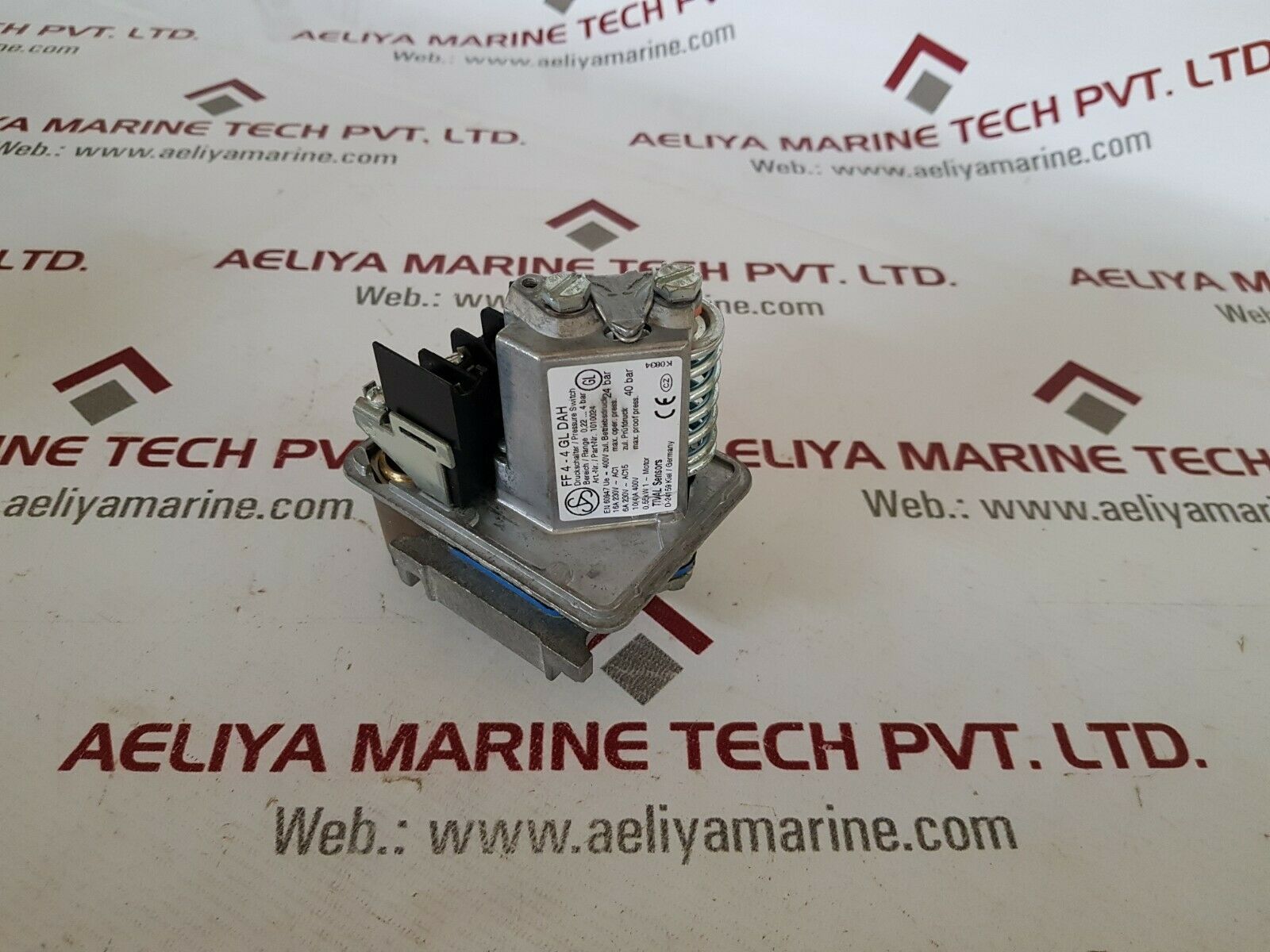 Tival sensors ff4-4gl dah pressure switch 1010024 0.22...4 bar