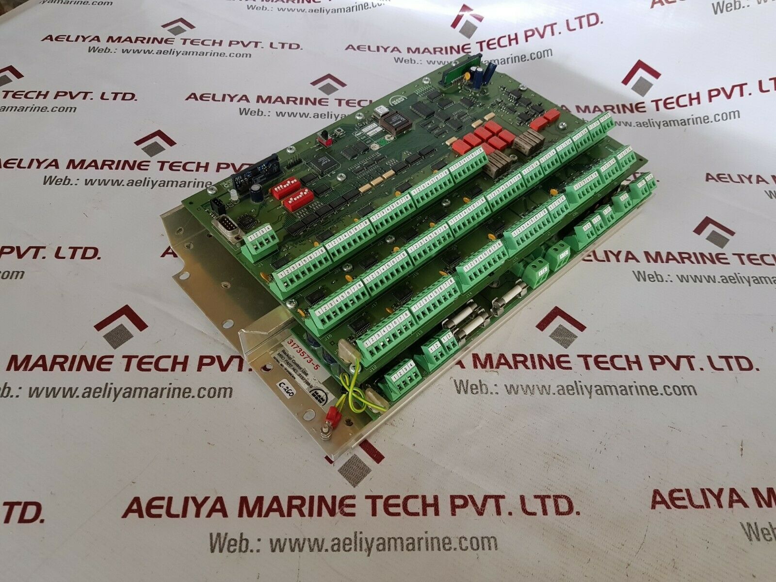 Man b&w mbd pcb 1142354-4 backup control unit asd 0250-c