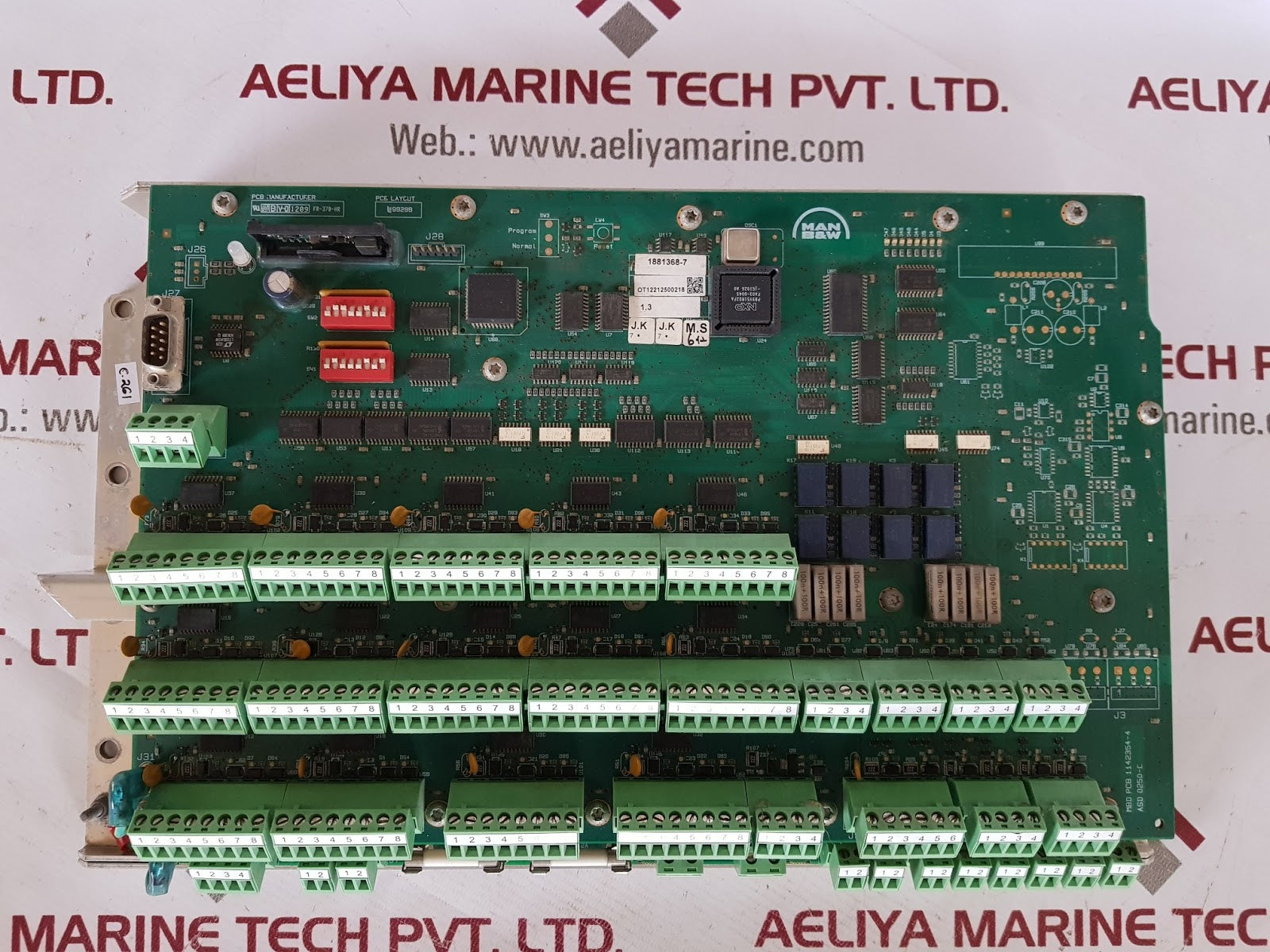 man b&w 1211636-9 backup control unit