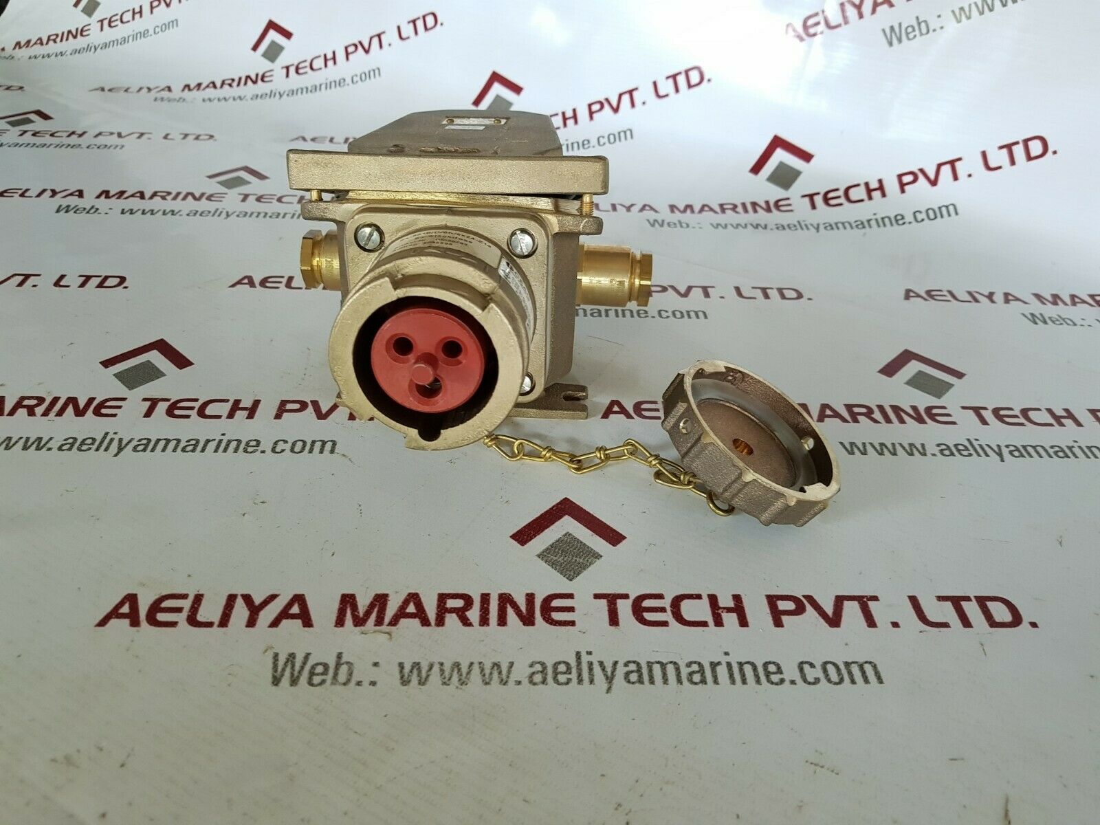 Wiska 5516/d/2a brass socket Ip66