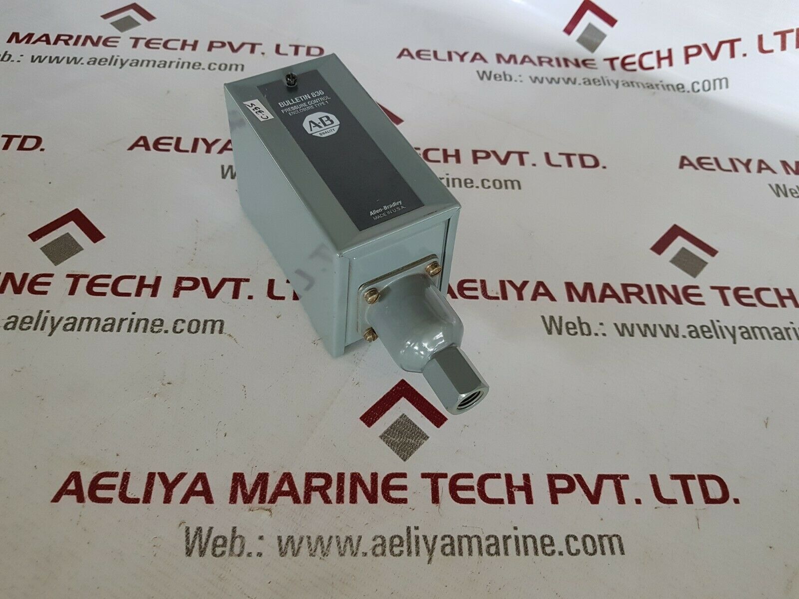 Allen bradley 836-c6a pressure control ser A