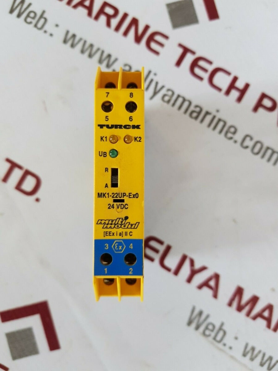 Turck mk1-22up-ex0/24vdc multimodul switching amplifier 110 mw