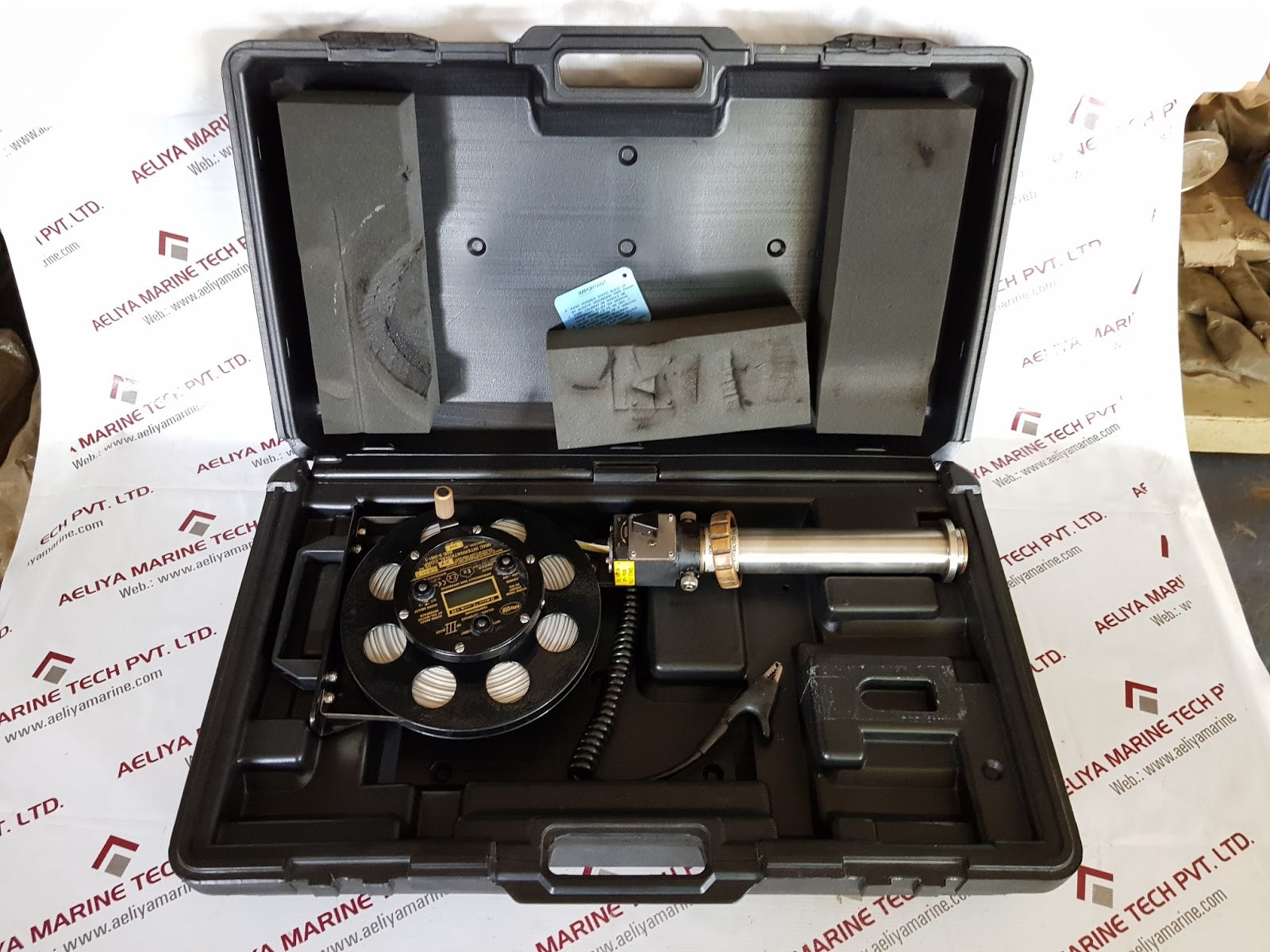 Mmc d-2401-2 flexi-dip oil ullage interface gauging tape 100 feet ee probe